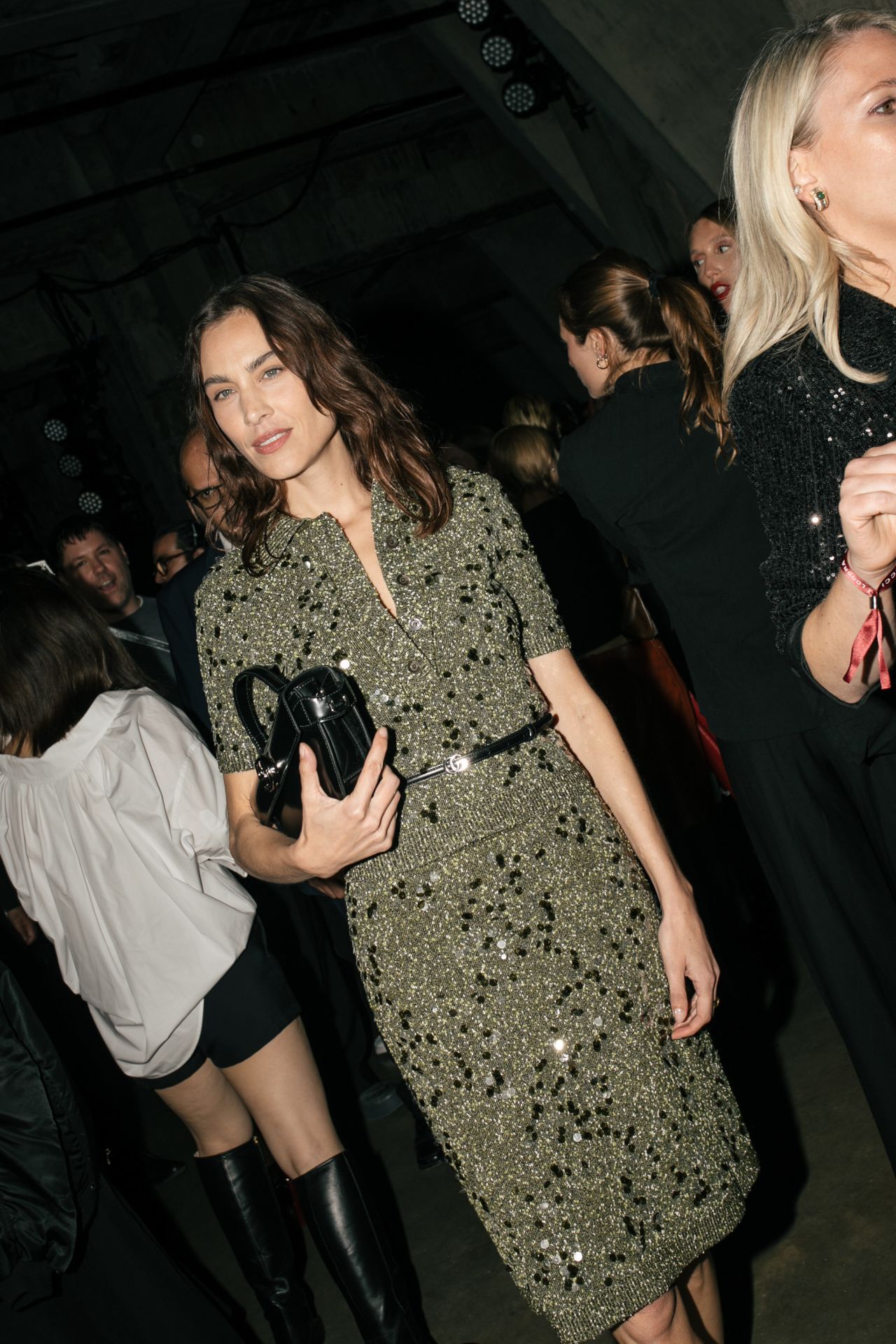 Alexa Chung at Gucci Cruise 2025 Fashion Show in London3